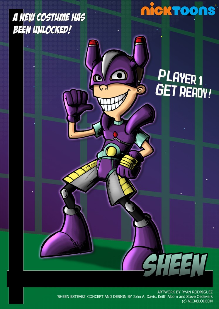 Nicktoons - Sheen (Alternate Costume)