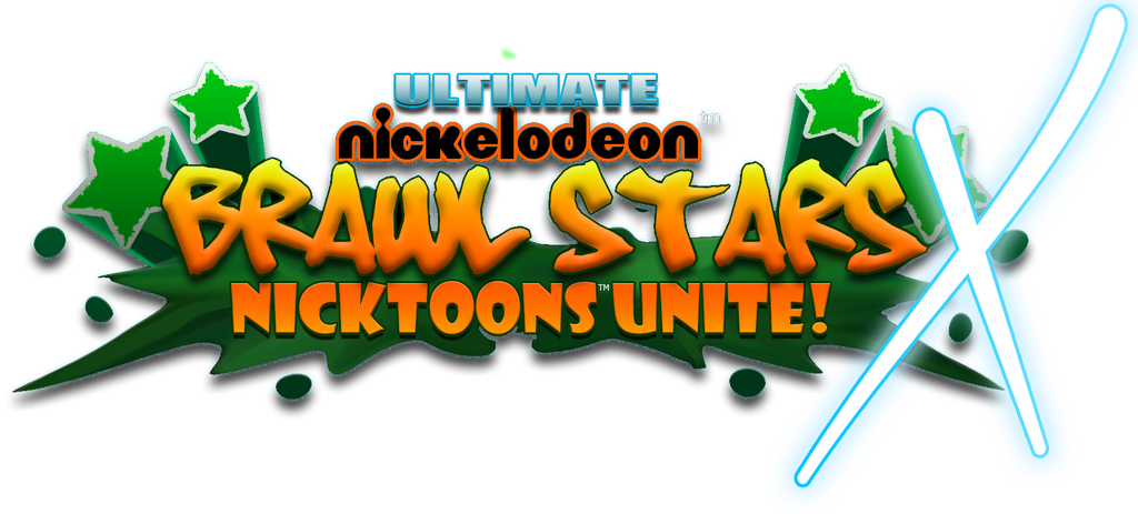Ultimate Nickelodeon Brawl Stars X Logo By Neweraoutlaw On Deviantart - nickelodeon brawl stars raphael