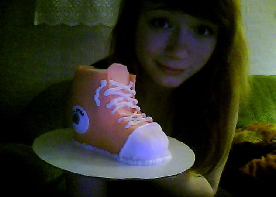 Shoe Cake (webcam photo)