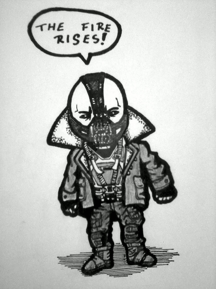 BANE- the fire rises by MAR-88 on DeviantArt