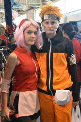 Sakura and Naruto