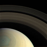 Saturn from above