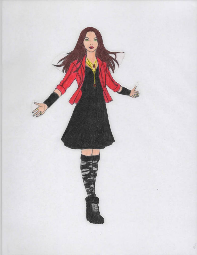 Coloring Wanda Maximoff 1 by brinley24 on DeviantArt