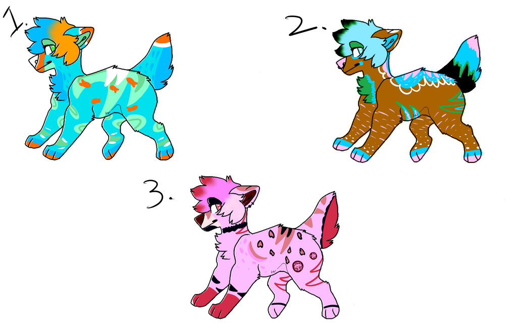 Cheap Canine Adopts! 3/3 OPEN