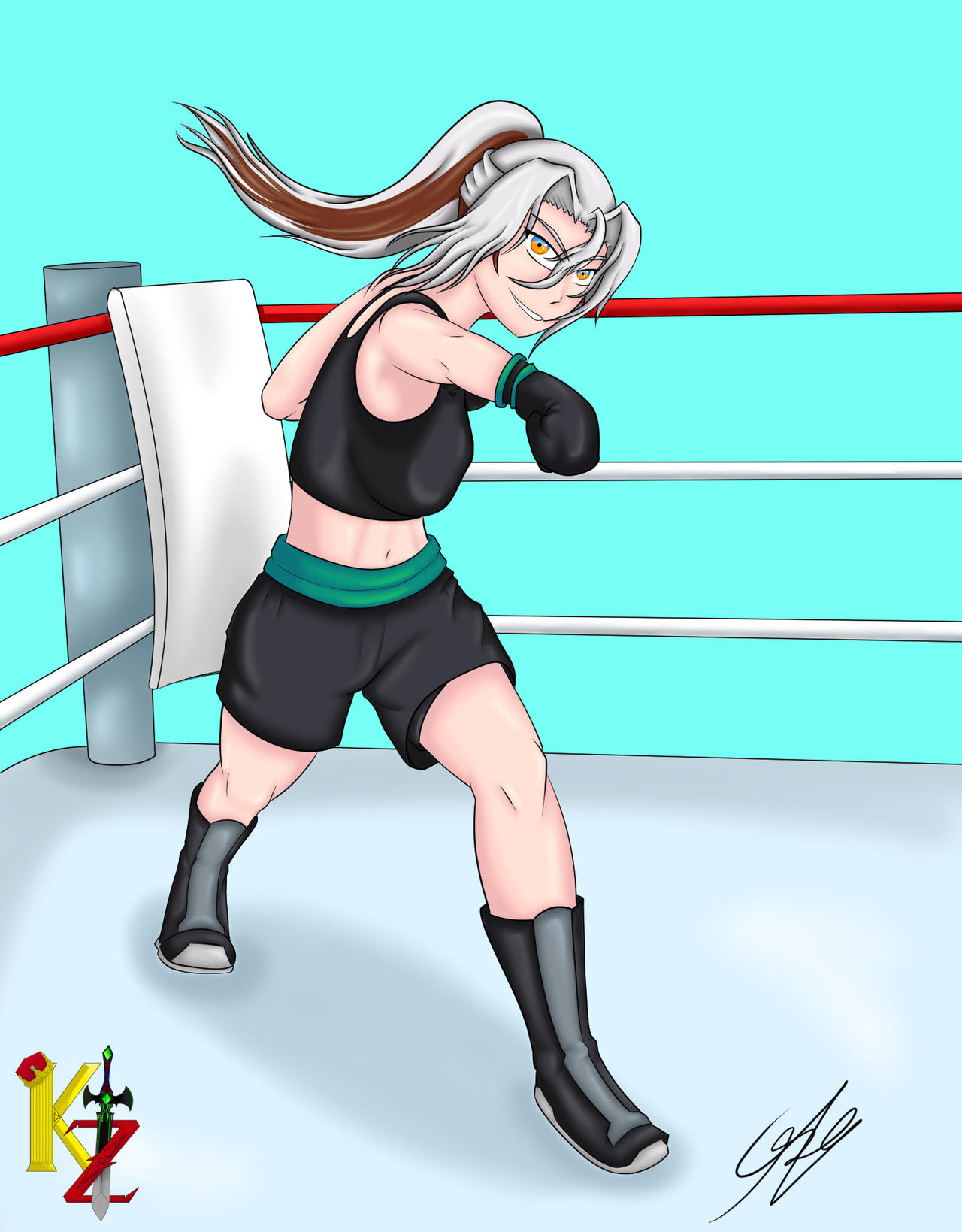 Alba Boxing by EXCALIBUR5 on DeviantArt