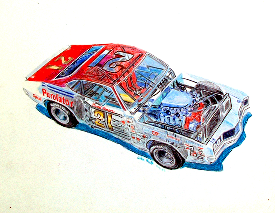 Wood Brothers Mercury 1971 by johnwickart on DeviantArt