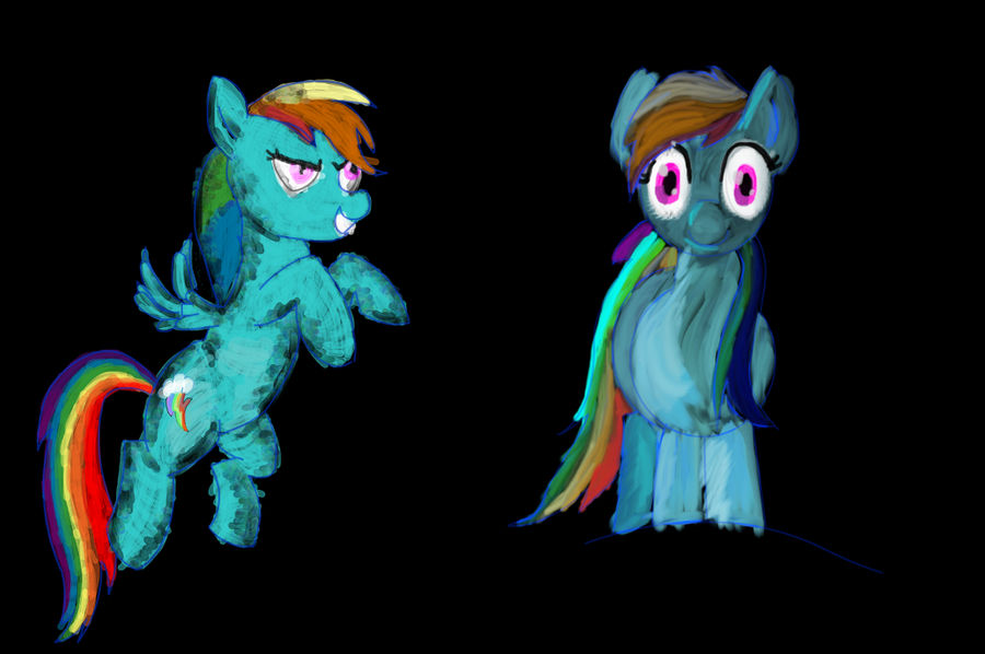 i happen to like rainbow dash