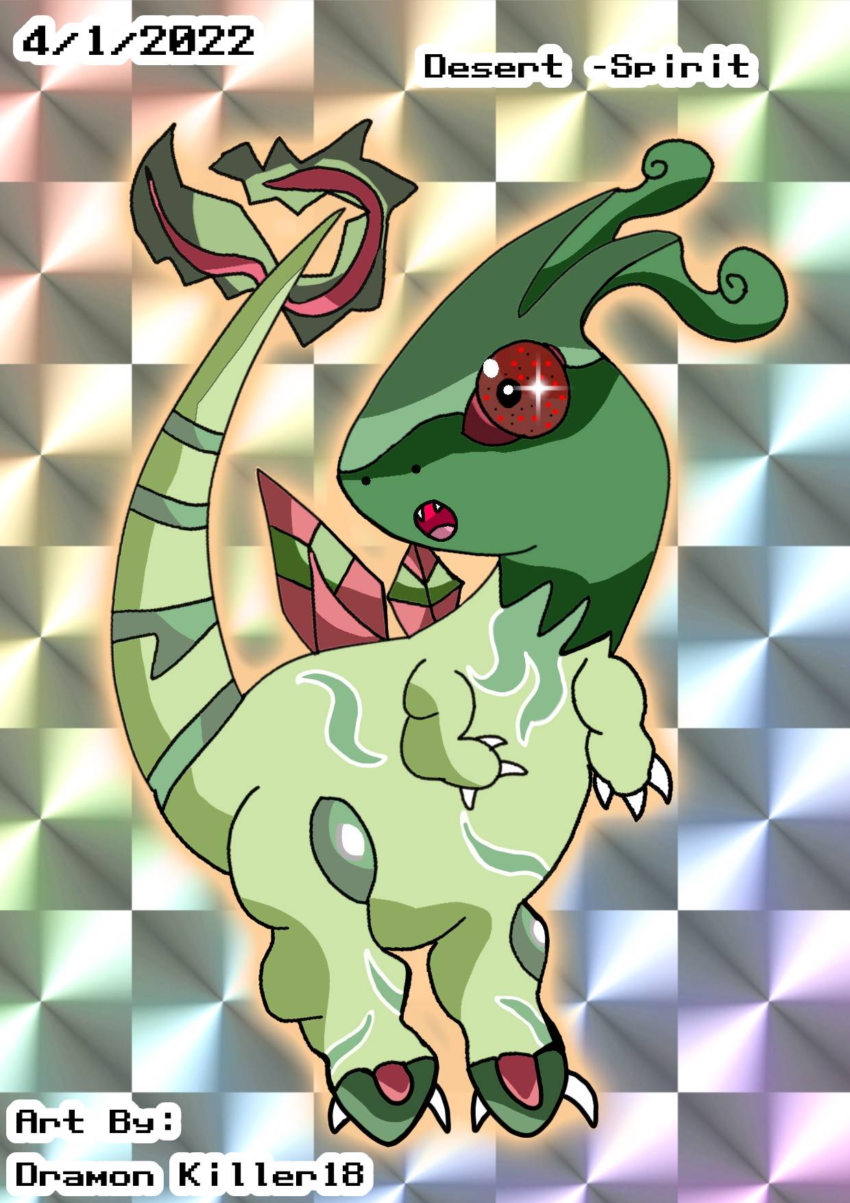 Pokemon Fan Designs Paradox Form for Flygon