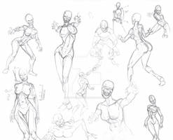 Zombie Girl Concept and Ideas