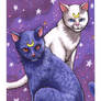 ACEO 0517 Luna and Artemis