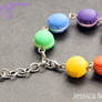 Rainbow Macarons - Bracelet
