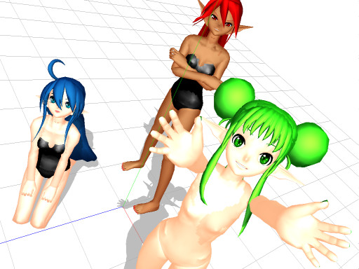 :MMD: Can you guess who we are?