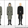 Galactic Empire Military officers service uniforms