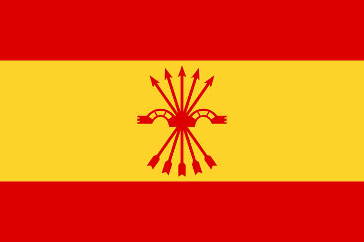Flag Spain State Falangist alt hist