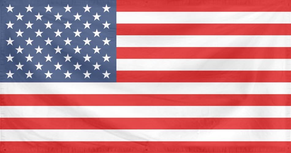 Rippled Flag United States