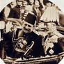 Fuad I of Egypt with George V of Britain