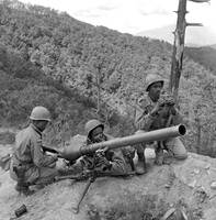 Ethiopian soldiers during the Korean War in 1951