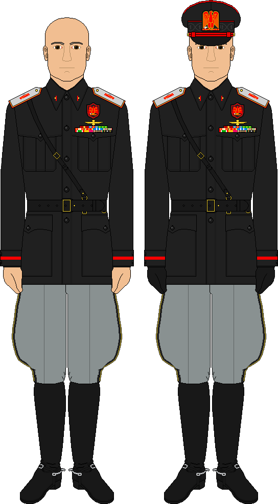 Mussolini, 1939, PNF Ger uniform sample 1 by History-Explorer on DeviantArt