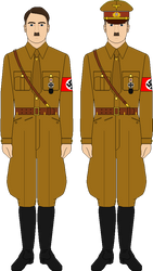 Hitler, 1938, NSDAP uniform sample 1 by History-Explorer
