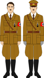 Hitler, 1938, NSDAP uniform sample 2 by History-Explorer