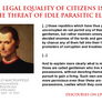 Niccolo Machiavelli - legal equality of citizens
