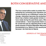 Franklin D Roosevelt - conservative and liberal