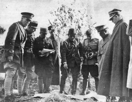 Army officers in Shanghai in 1937