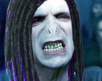 Voldy with Dreads