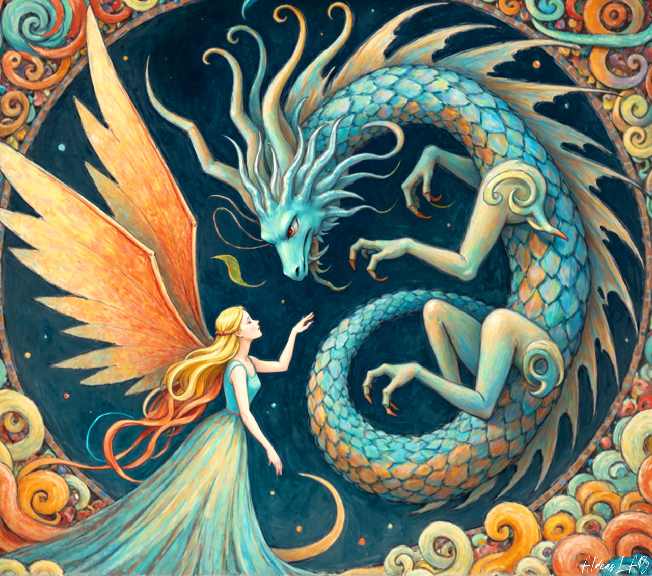 Grace Ragon The Dragon and the Grace by AIdeasLAB on DeviantArt