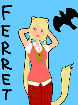 Ferret-Girl -tegaki e-