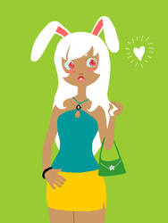 Rabbit-Girl 2 -tegaki e-