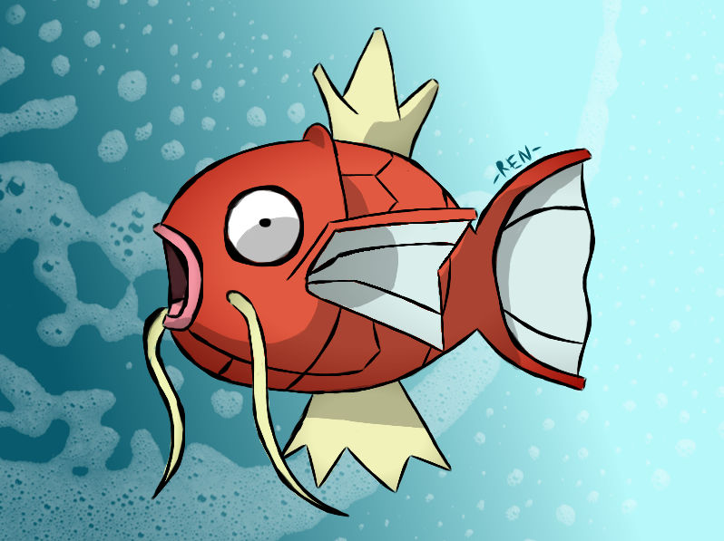 Magikarp Goldfish Magikarp by ashleyartss on DeviantArt