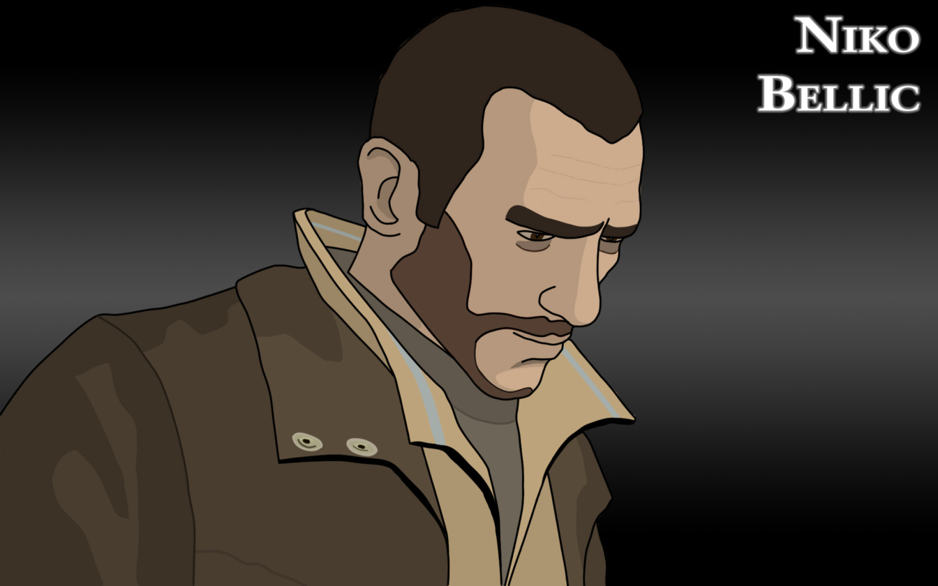 Niko Bellic - GTA IV by dimitroncio on DeviantArt