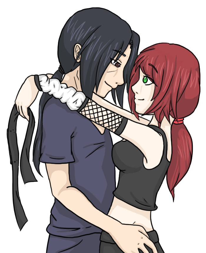 Itachi + Lena - Commission No.1 (2013)