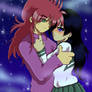 Kurama and Kagome