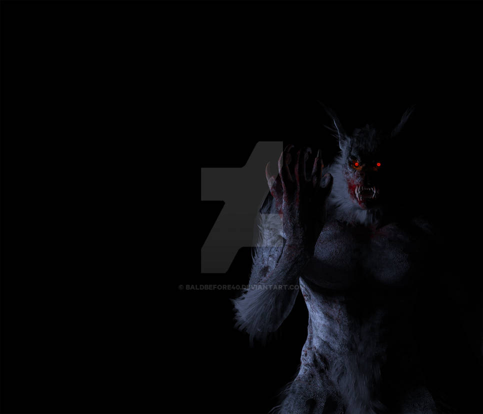Cryptid portrait: Dogman 2 by Baldbefore40 on DeviantArt