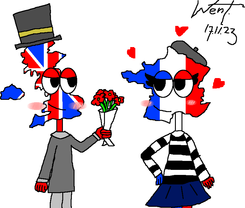 Britain Deviantart Britain And France by wentaofilms on DeviantArt