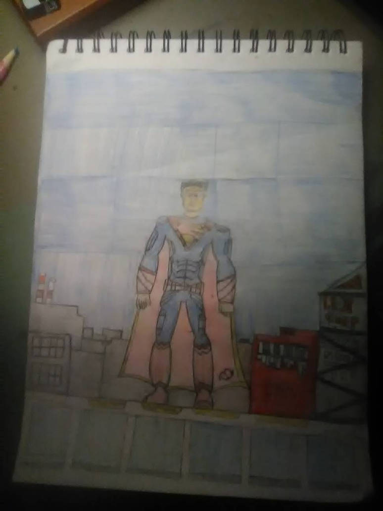 Arkhamverse Superman! by Firestone2001 on DeviantArt