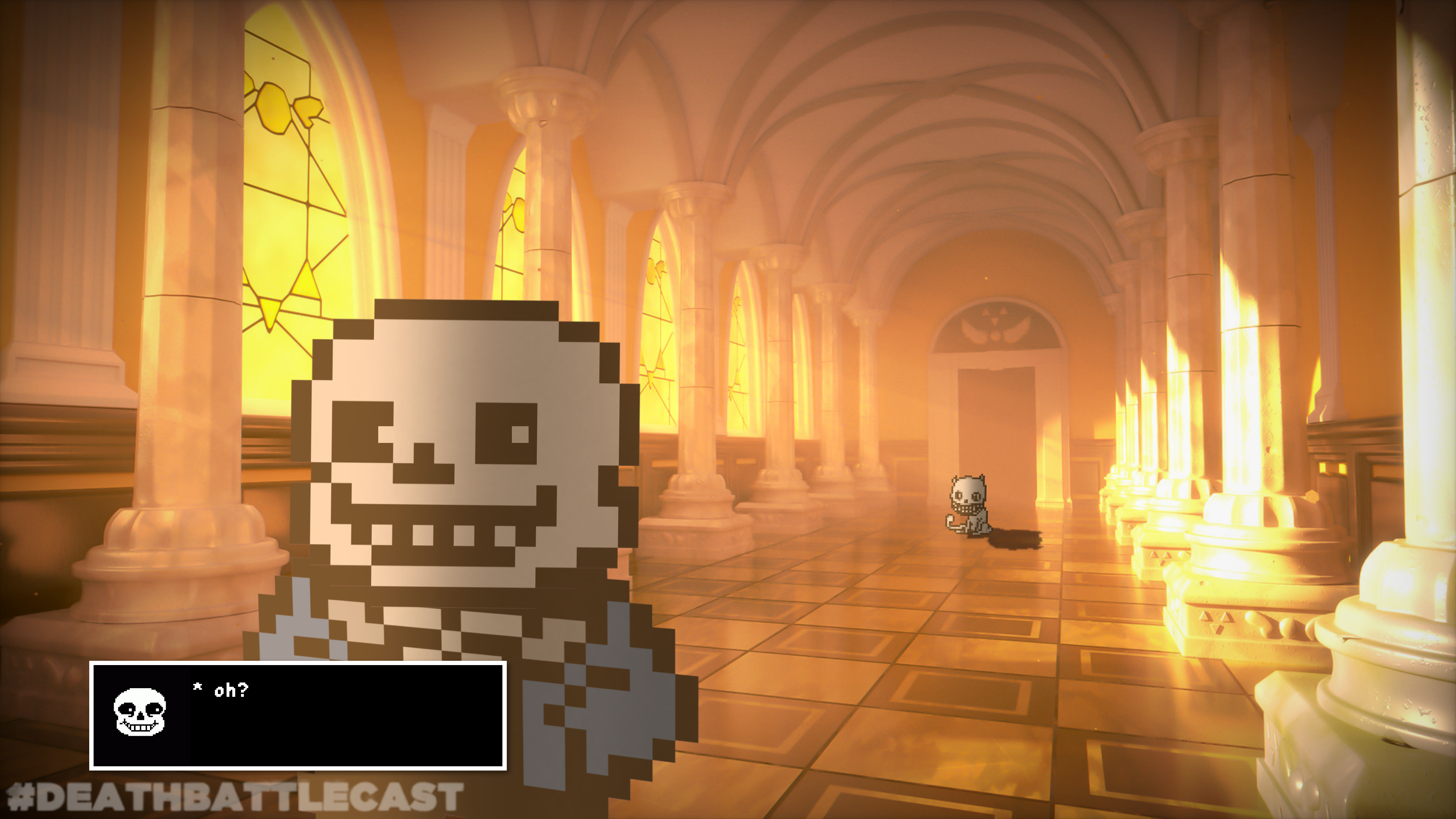 Sans in the judgment hall by PeteSauce on Newgrounds