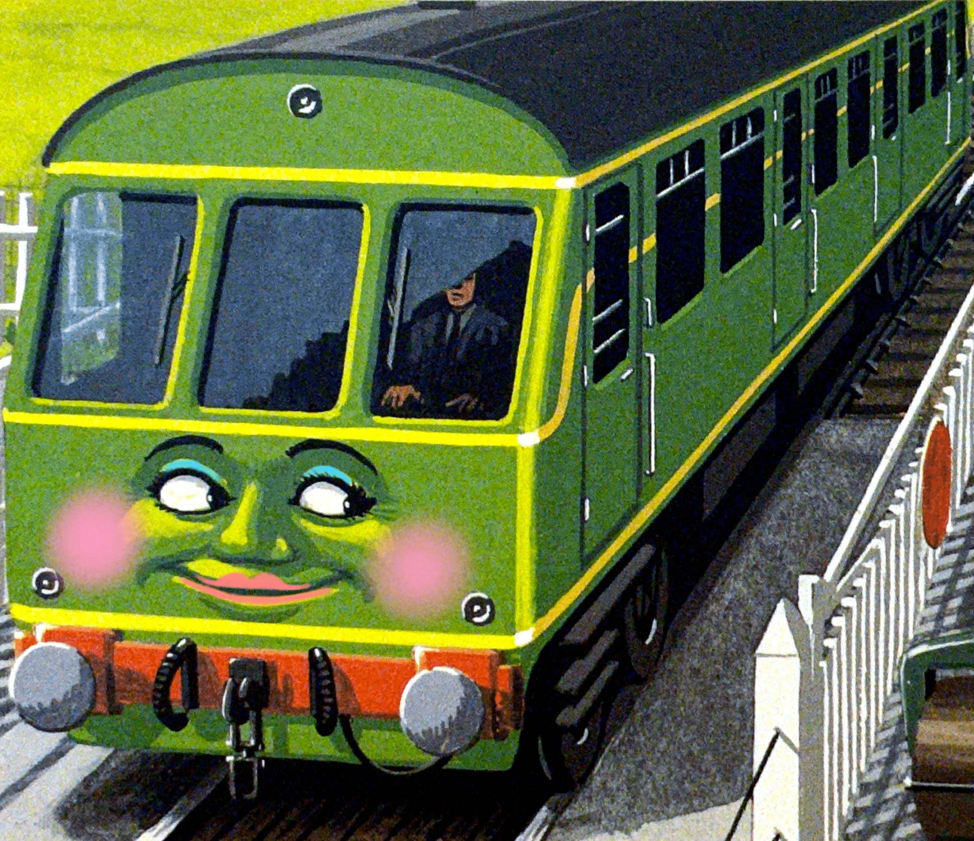 RWS Daisy with Makeup by Haileytheengine200 on DeviantArt