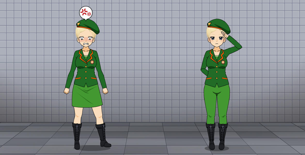 Safe Helga Young! Human Helga and her Uniform Variations by Haileytheengine200 on ...