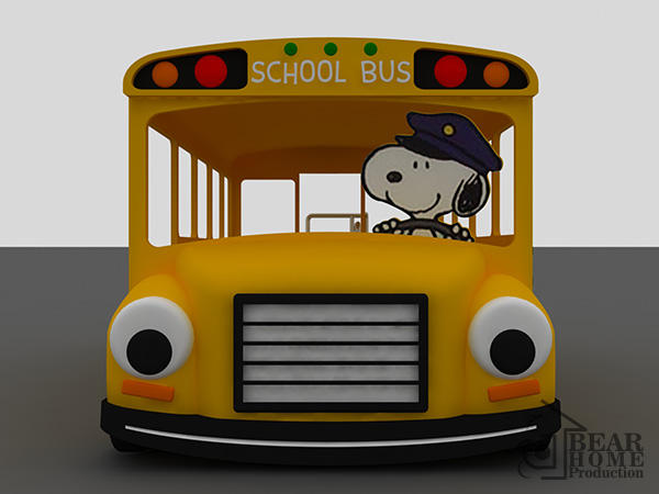 Snoopy Bus-01 by BearHomeProduction on DeviantArt