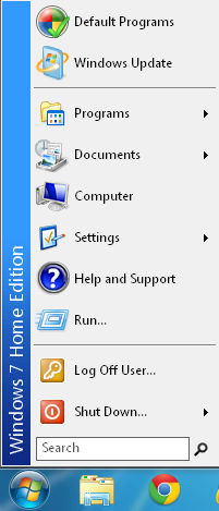 Classic-style Windows 7 Start menu by epzik8 on DeviantArt