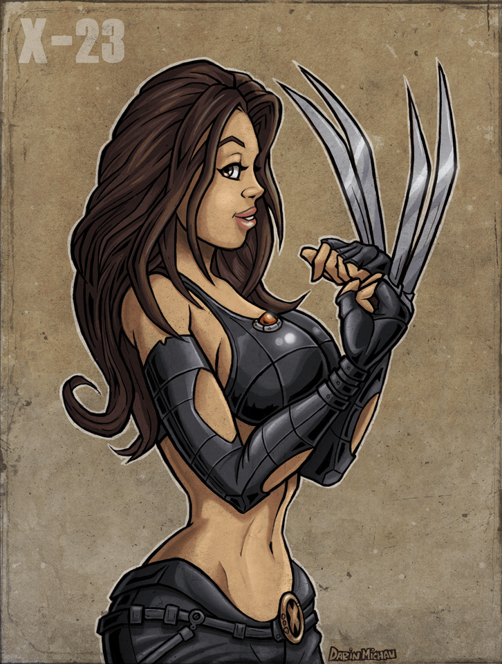 X-23 in colour