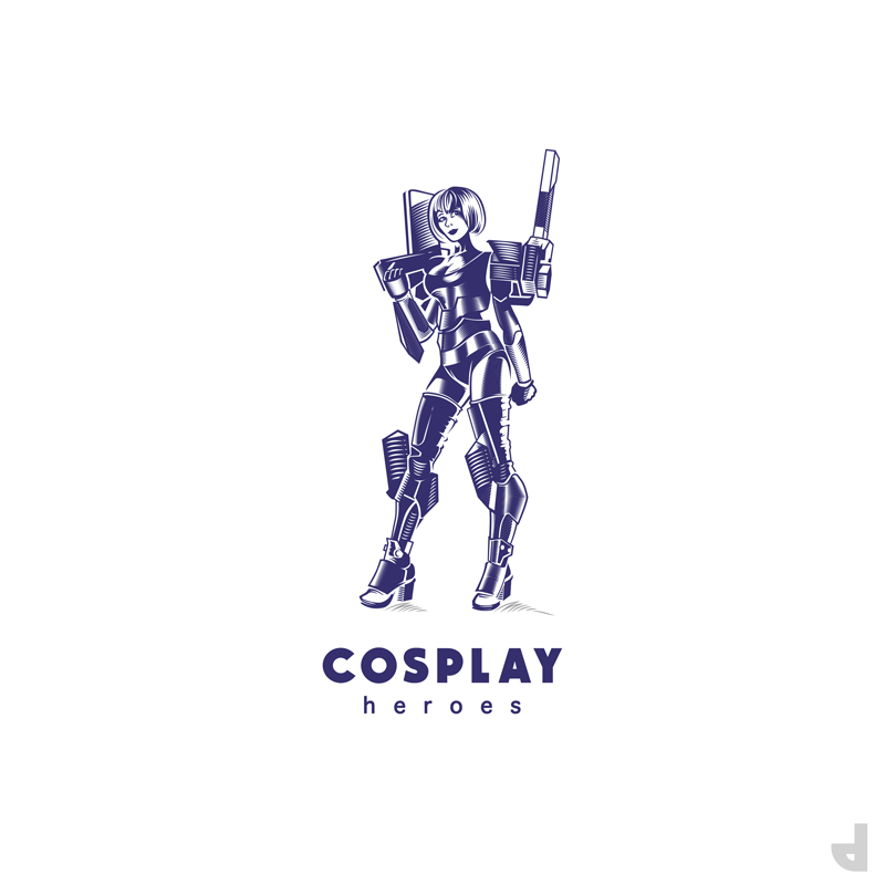 Cosplay Heroes Logo