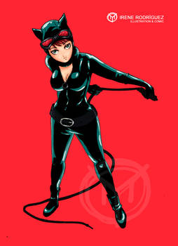 CatWoman Manga Fan Art.