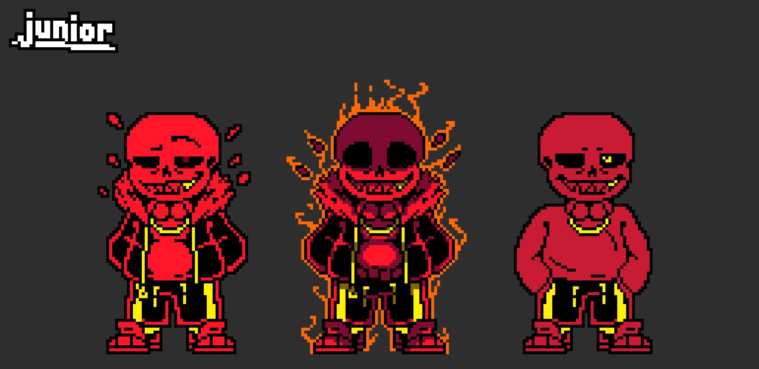 Dusttale - Sans battle sprite (animated) by sotwound on DeviantArt