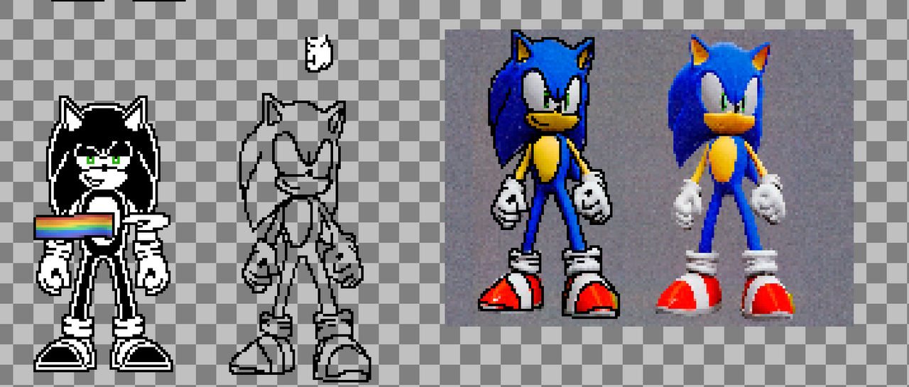 sonic rizz by omgitsjr07 on DeviantArt