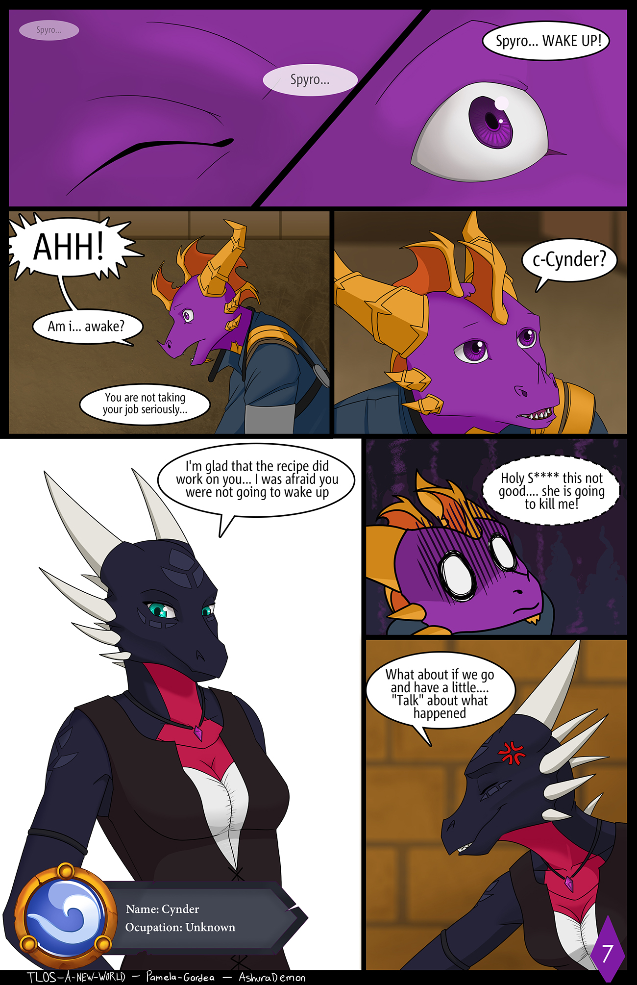 The Legend Of Spyro A New World Page 7 By TLOS On DeviantArt.