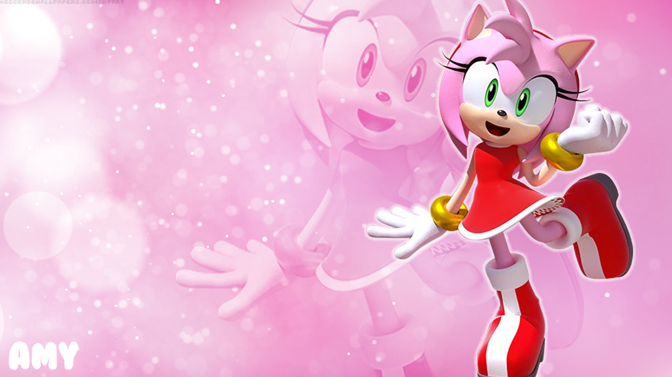 Amy Rose Wallpaper by HedgehogWallpapers on DeviantArt